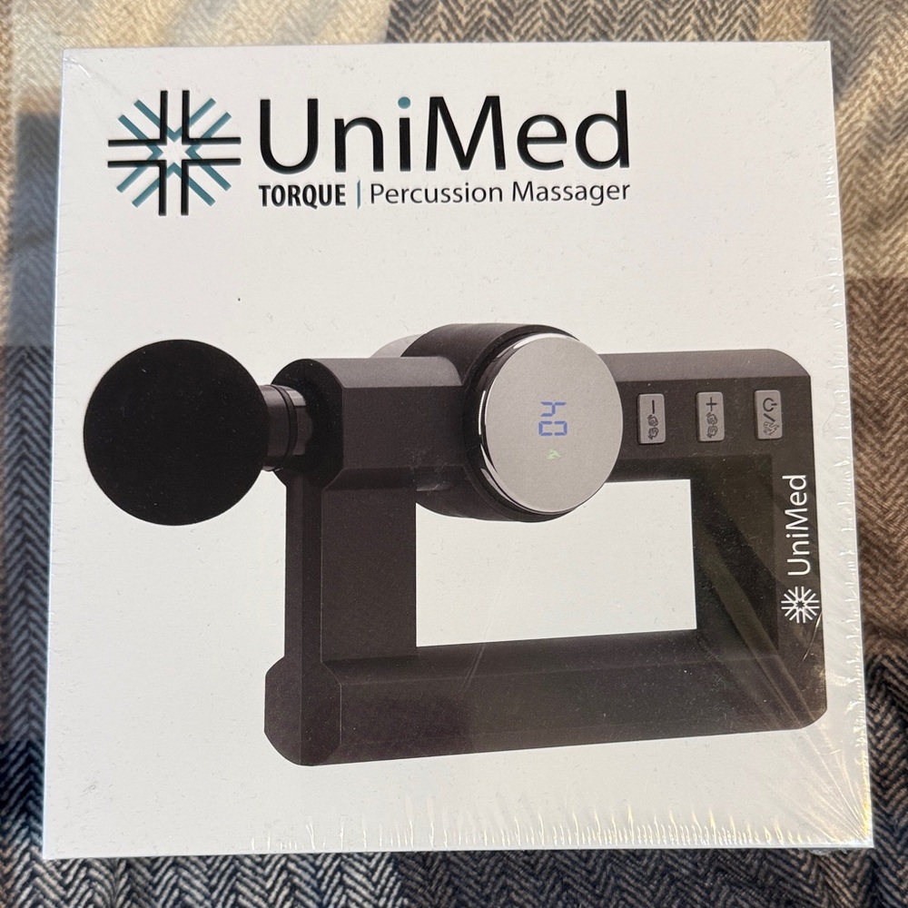 New! UniMed Torque Percussion Massager - Black